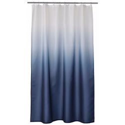 Perdea dus Ikea Nyckeln 180x200 (Alb/Albastru Inchis)