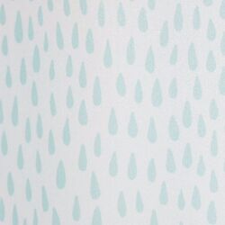 Perdea pentru cada Ikea Ranealven 180x200 (Alb/Turcoaz) Thumb