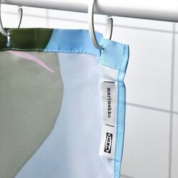 Perdea dus Ikea Bastua 180x200 (Albastru/Verde) Thumb