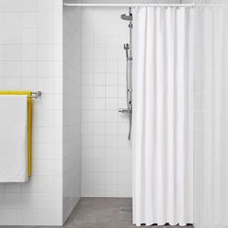 Perdea dus Ikea Luddhagtorn 180x200 (Alb) Thumb