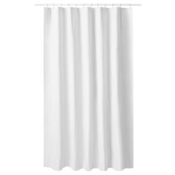 Perdea dus Ikea Luddhagtorn 180x200 (Alb)