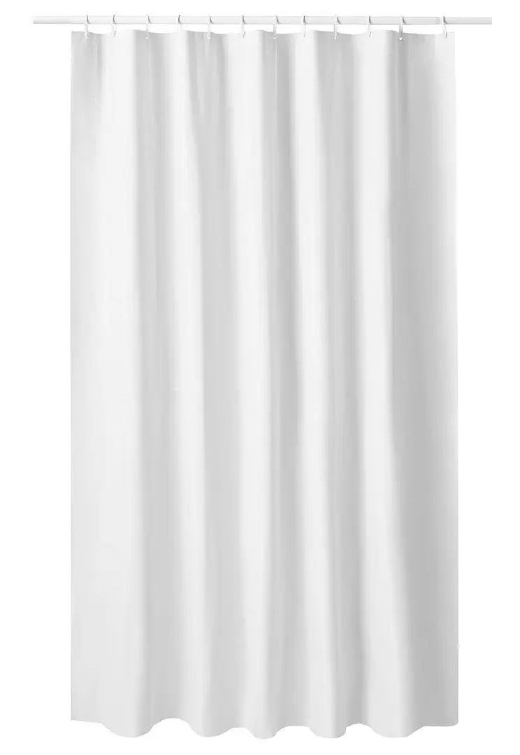 Perdea dus Ikea Luddhagtorn 180x200 (Alb)