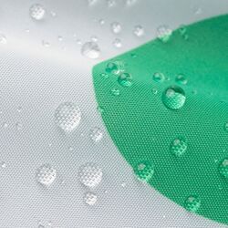 Perdea dus Ikea Snojonkvill 180x200 (Alb/Verde) Thumb
