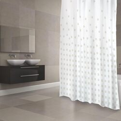 Perdea pentru cada MSV Premium Thika 180x200 (White) Thumb