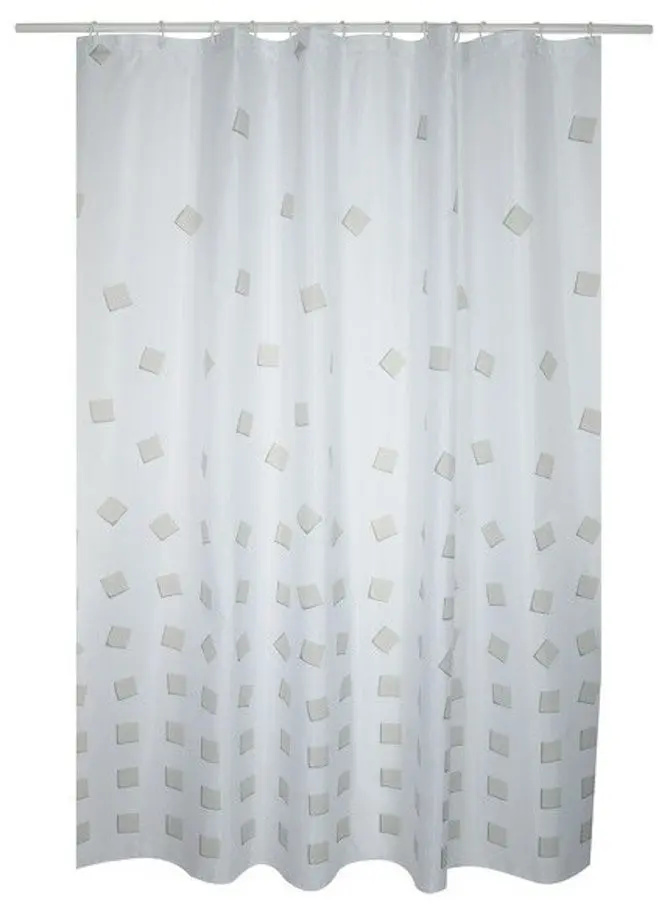 Perdea pentru cada MSV Premium Thika 180x200 (White)