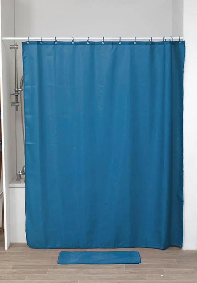 Perdea pentru cada Tendance Diamond 180x200 (Blue)