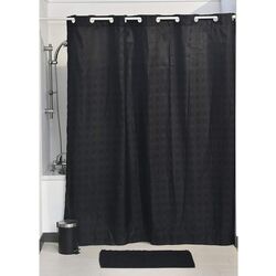 Perdea pentru cada Tendance 52052 180x200 (Black) Thumb