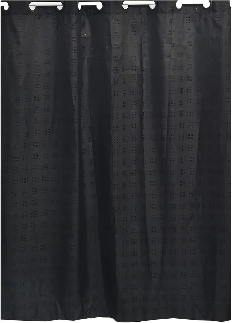 Perdea pentru cada Tendance 52052 180x200 (Black)