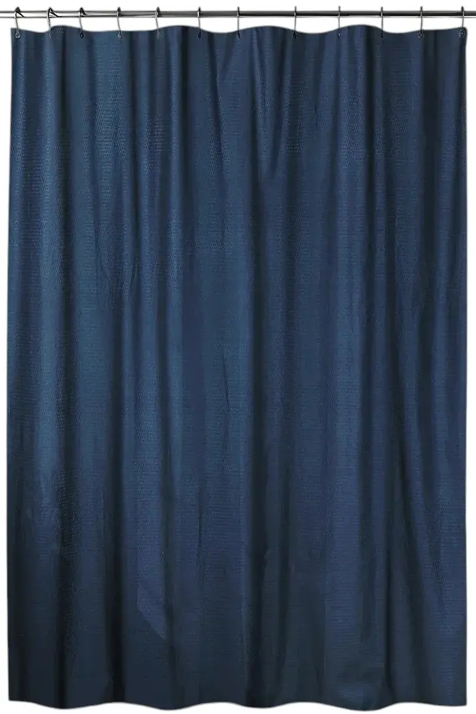 Perdea pentru cada Tendance 55694 180x200 (Navy Blue)