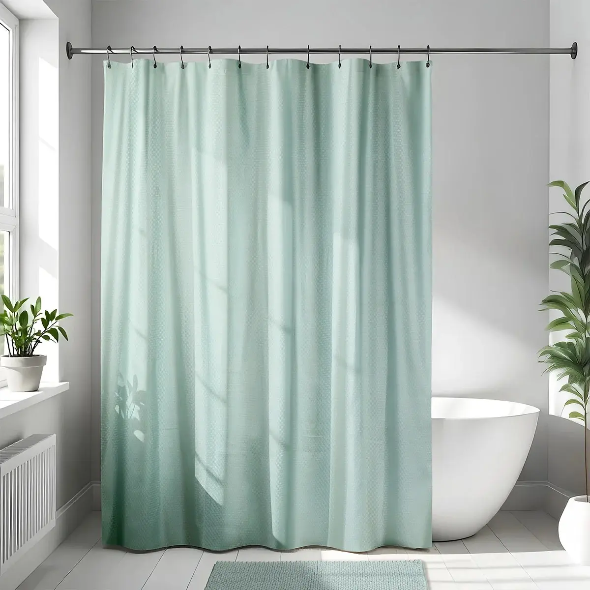 Perdea pentru cada Tendance 55696 180x200 (Green) - 3