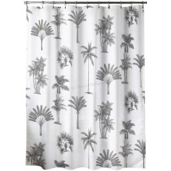 Perdea pentru cada Tendance Arizona Dream 180x200 (White/Grey)