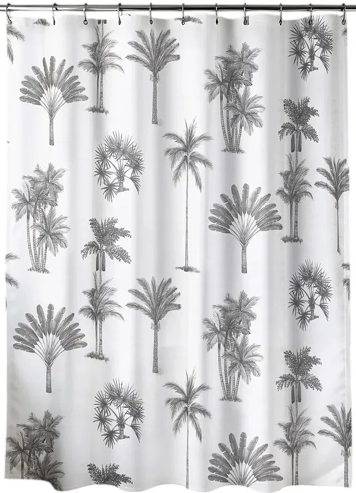 Perdea pentru cada Tendance Arizona Dream 180x200 (White/Grey)