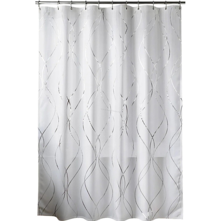 Шторка для ванны Tendance Epure 56220 180x200 (Silver/White)