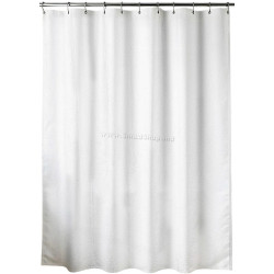 Perdea pentru cada Tendance Leaf 56219 180x200 (White)