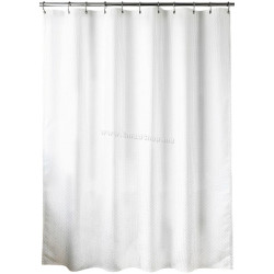 Perdea pentru cada Tendance Waffle 56218 180x200 (White)