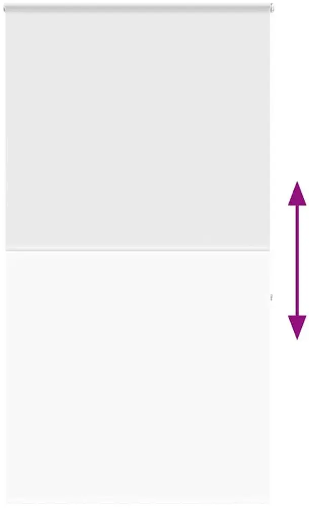 Perdea pentru dus VidaXL 4015058 120x240cm (White)