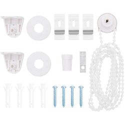 Perdea pentru dus VidaXL 4015058 120x240cm (White) Thumb