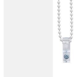 Perdea pentru dus VidaXL 4015060 140x240cm (White) Thumb