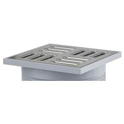Душевой трап Alcaplast APV32 105x105 (Grey/Inox) Thumb