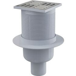 Душевой трап Alcaplast APV32 105x105 (Grey/Inox)