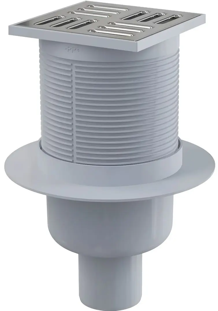 Душевой трап Alcaplast APV32 105x105 (Grey/Inox)