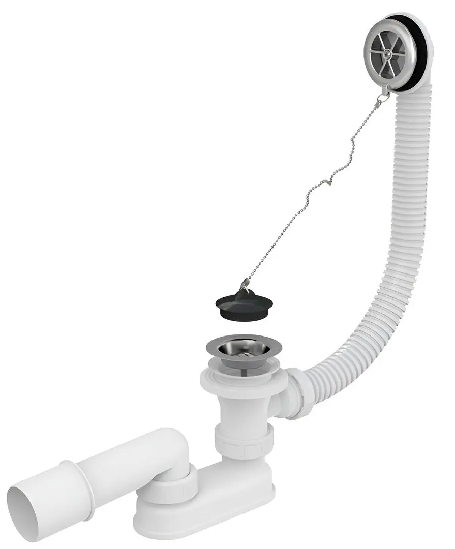 Sifon pentru cada de baie Alcaplast A501 (White)