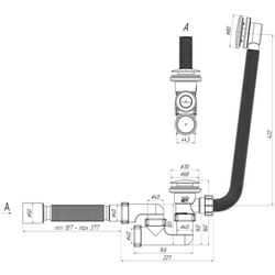 Sifon pentru cada Ani Plast EC055 Thumb