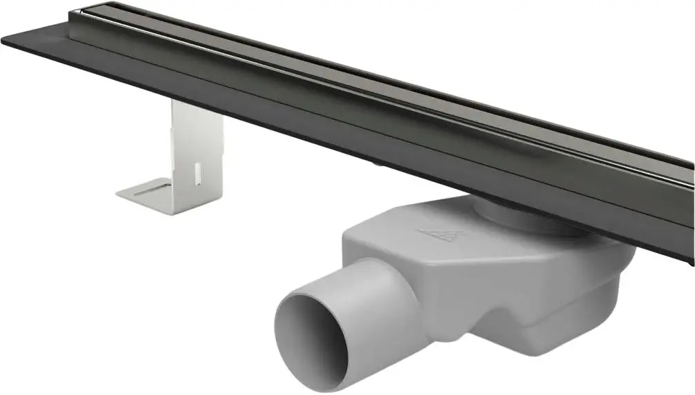 Rigola de dus Chudej Slim Line Premium 500x35mm (Black)