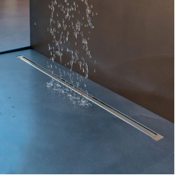 Rigola de dus Chudej Slim Line Premium 500x35mm (Grey/Inox) Thumb