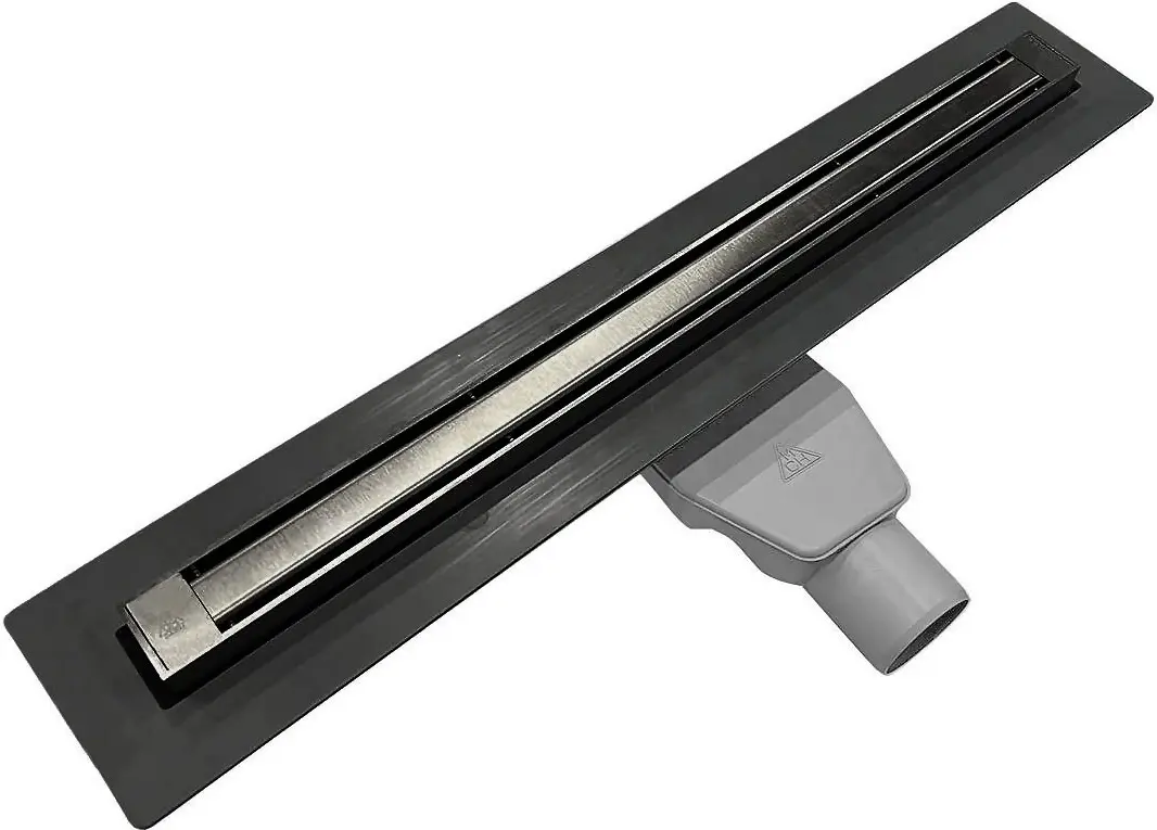 Rigola de dus Chudej Slim Line Premium 700x35mm (Black)