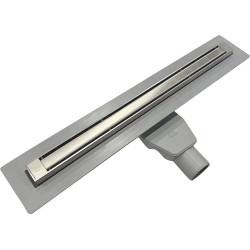 Rigola de dus Chudej Slim Line Premium 700x35mm (Grey/Inox) Thumb