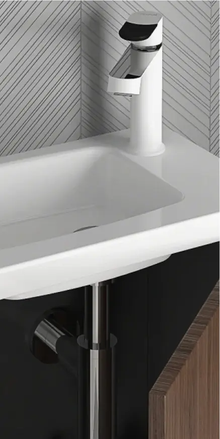 Sifon pentru lavoar Creavit SF198S (Black)