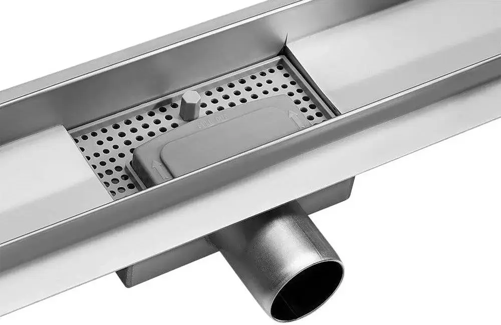 Rigola de dus Fala 75386 60cm (Black Glass)