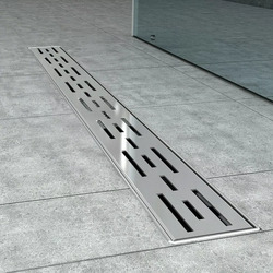 Душевой трап Mat eco G001-500 Lines 500x70 (Inox) Thumb