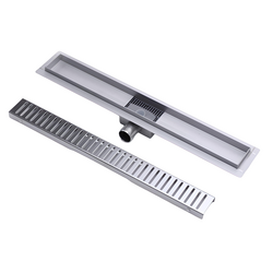 Душевой трап Mat eco G103-600 Stripes 600x70 (Inox) Thumb