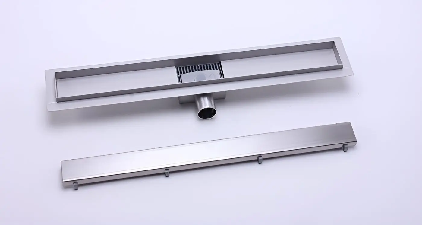 Душевой трап Mat eco PG01/TG01-600 Duo 600х70 (Inox) - 4
