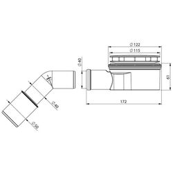 Сифон New Trendy S-0041 (Chrome) Thumb