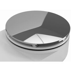 Sifon pentru cada de baie New Trendy S-0039 (White/Chrome) Thumb