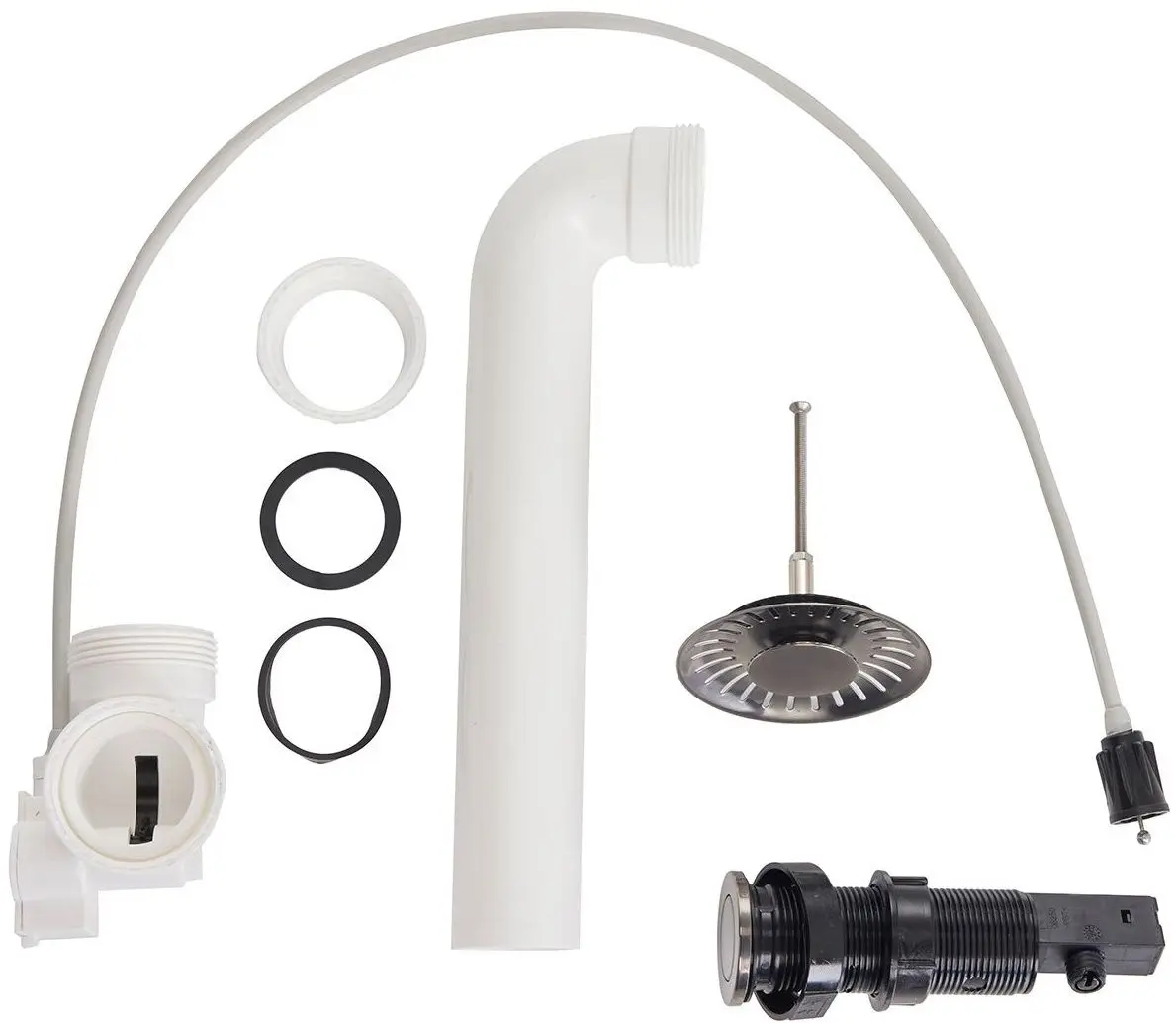 Sifon pentru chiuveta Reginox Popup R35689 (Gun Metal)