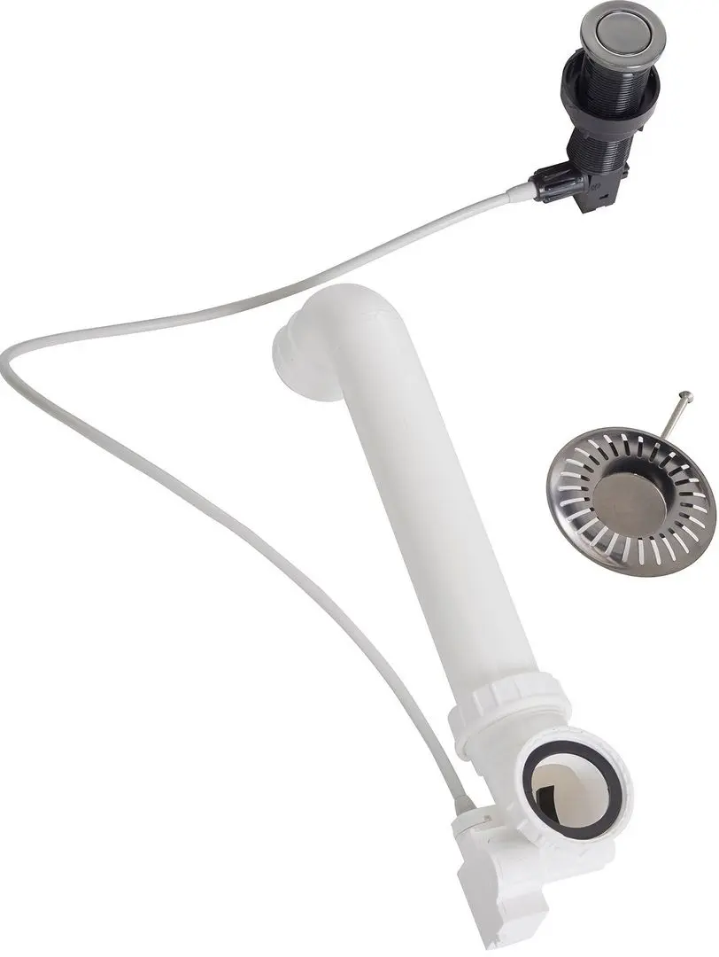 Sifon pentru chiuveta Reginox Popup R35689 (Gun Metal)