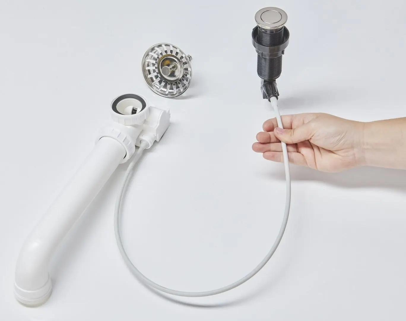 Sifon pentru chiuveta Reginox Push-Popup R35078 (Chrome)