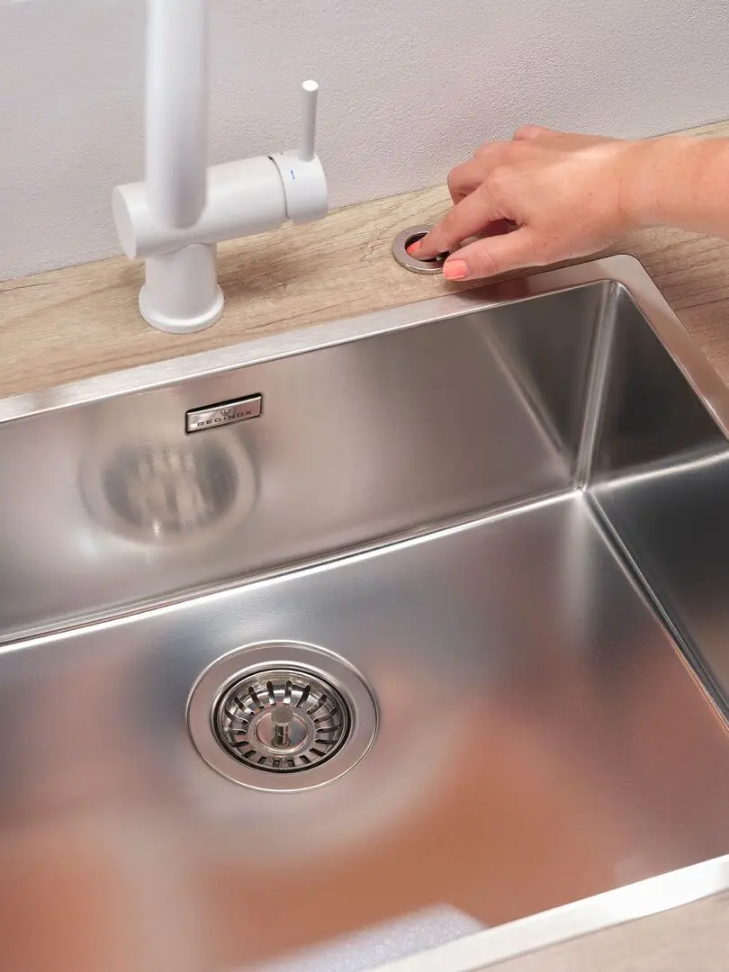 Sifon pentru chiuveta Reginox Push-Popup R35078 (Chrome)