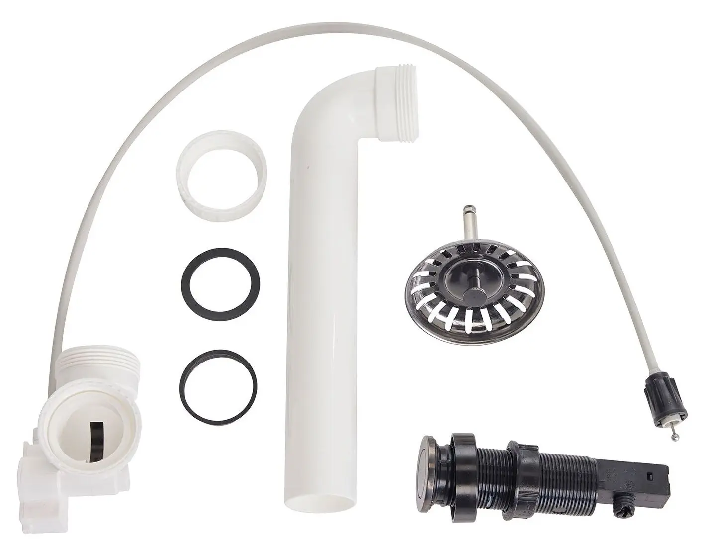 Sifon pentru chiuveta Reginox Push-Popup R35801 (Jet Black)