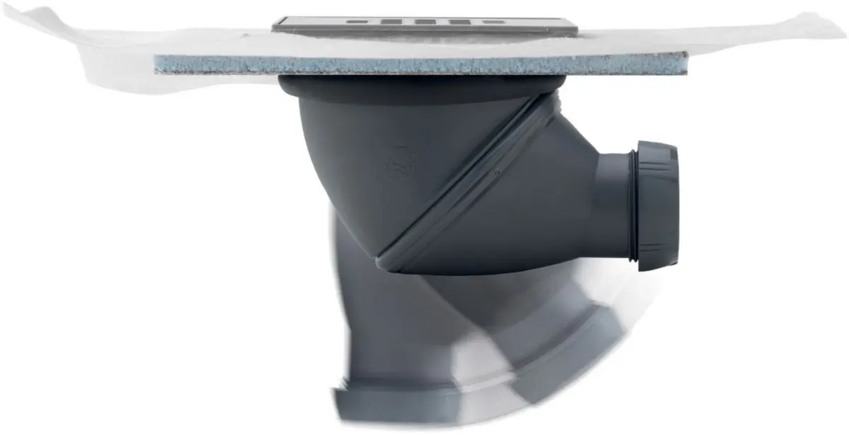 Rigola de dus Wirquin James Bond 360 30723967 115x115mm (Inox)