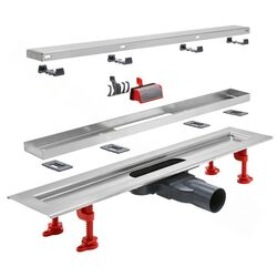 Душевой трап Wirquin Venisio Slim+ 30723945 (Inox) Thumb