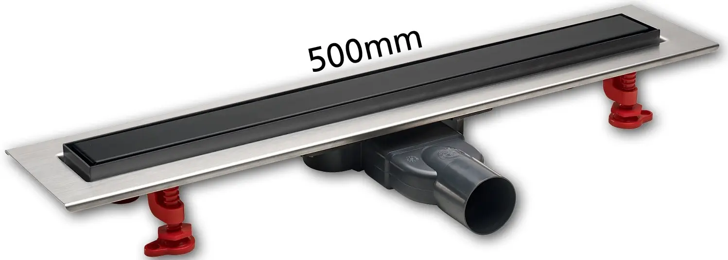 Душевой трап Wirquin Venisio Slim 500mm (Black)