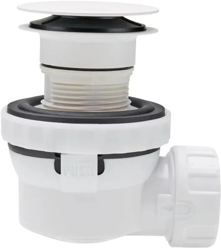 Sifon pentru lavoar Wirquin Nano 30724957 (White) - 2