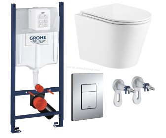 Instalare pentru vas WC + vas WC Grohe Rapid SL 38840000+Imprese Valtice c06308703