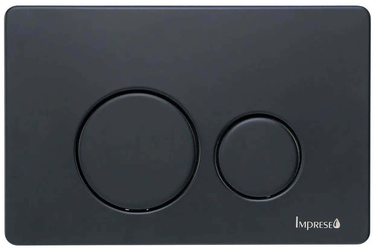 Кнопка смыва Imprese i7111SB (Black)