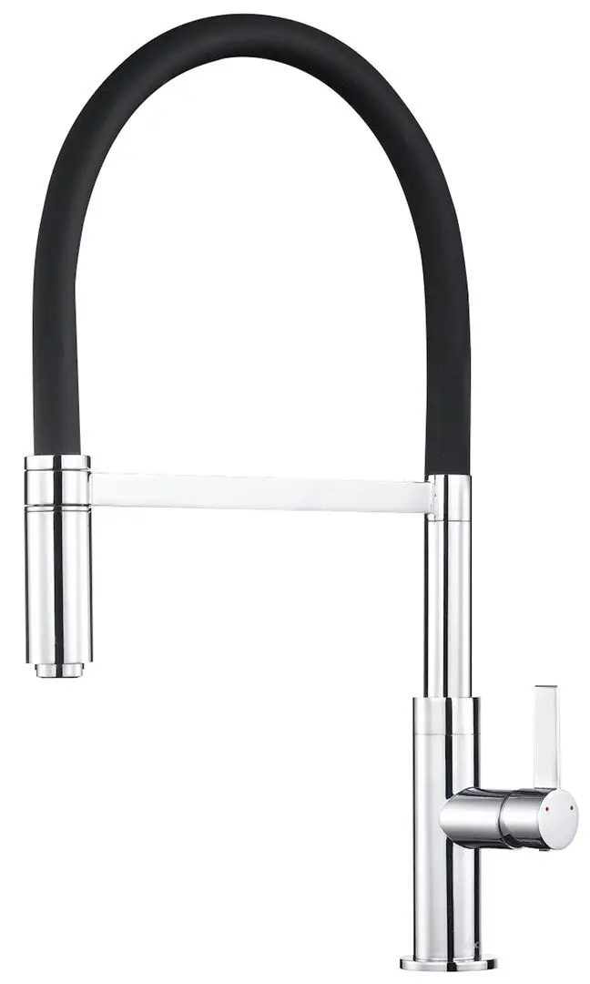 Смеситель для мойки Aquasanita Colos 2003-001 (Black/Chrome)